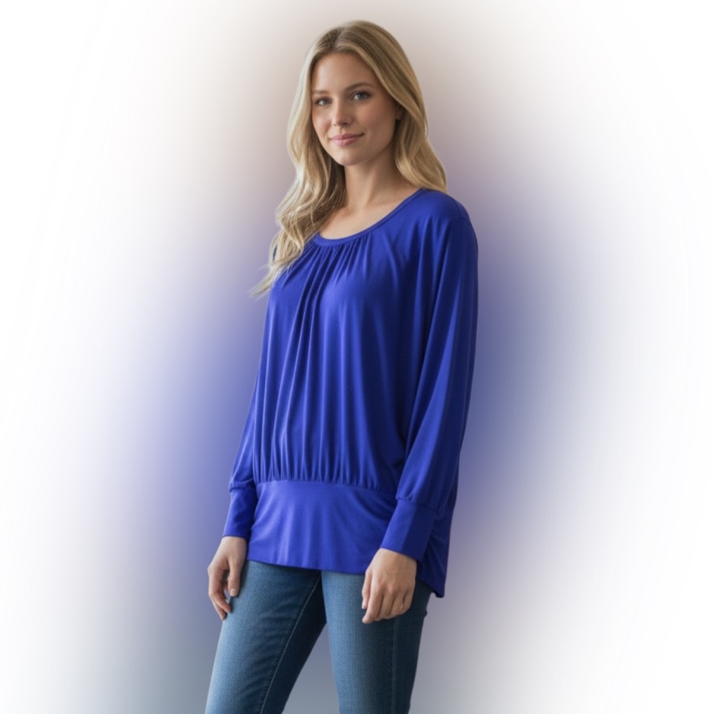 Cato Royal Blue Women's Blouse